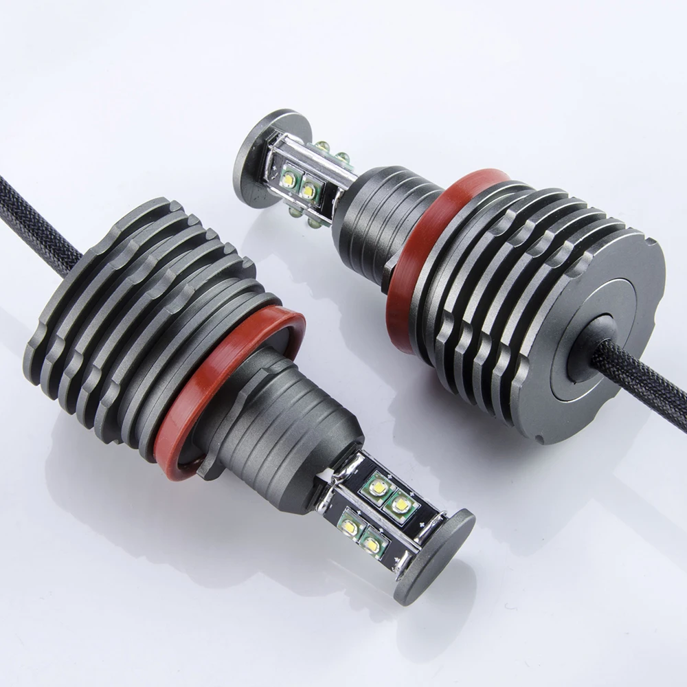 Flytop (1 комплект) 2*40 Вт 80 H8 ангельские глазки Светодиодный Маркер CREE светодиодные
