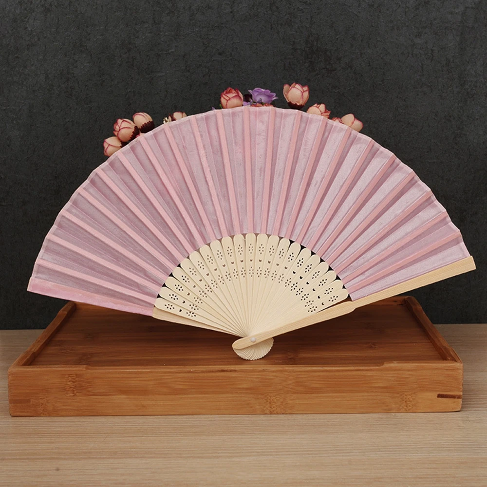 Wholesale Free Shipping 100pcs/lot Japanese Chinese Handmade Pocket Fan