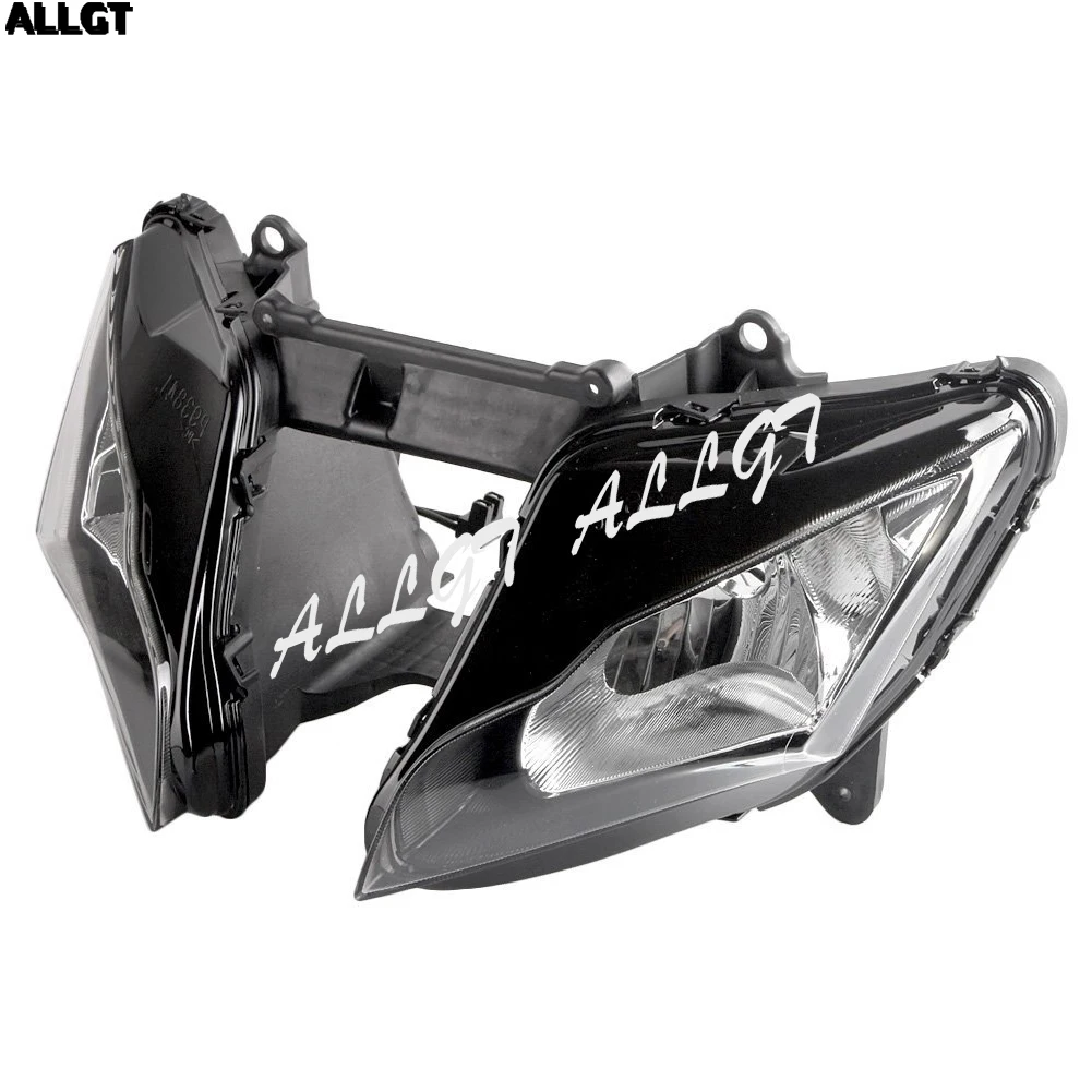 ALLGT Новое передние фары для мотоцикла фара в сборе для Kawasaki Ninja ZX10R 2011 2012 2013