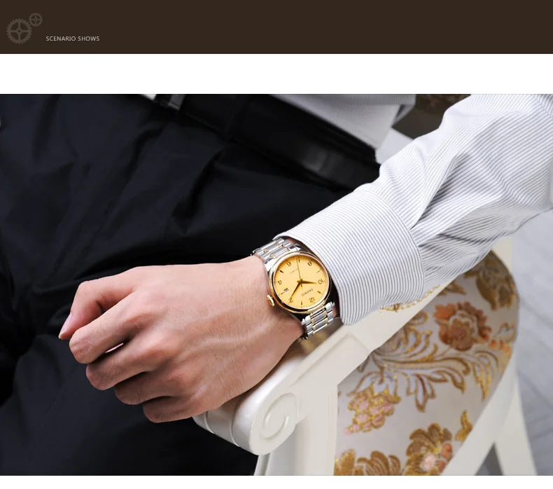 PARNIS 38 мм механические часы полностью из нержавеющей стали 18 к позолоченные автоматические часы для мужчин лучший бренд класса люкс relogio masculino