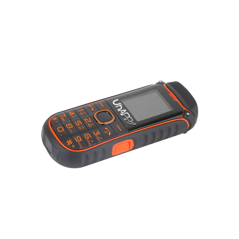 Оригинальный UHAPPY A5000 + русская клавиатура фонарик две sim карты 2G GSM 4400 mAh большой