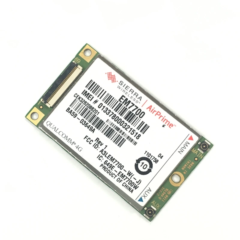 Разблокированный беспроводной модуль Sierra AirPrime EM7700 4G LTE HSPA + 3G встроенный