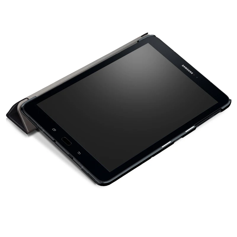 Ультратонкий чехол из искусственной кожи для Samsung Galaxy Tab S3 9 7 Smart Магнитный Дизайн
