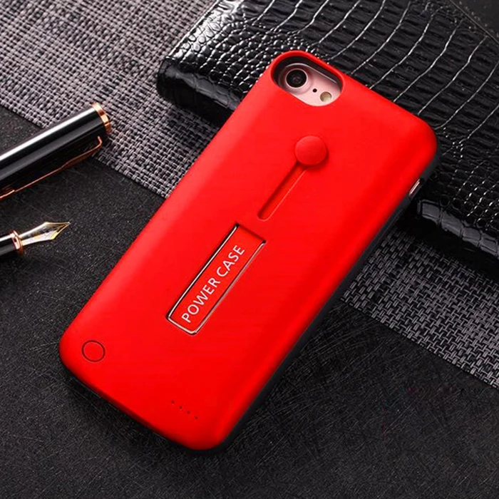 

Slim Battery Charger Case For iPhone 6 6s 7 8 Ultra Thin Phone Case Battery Backup Charger Phone Holder For iPhone 6 6s 7 8 plus