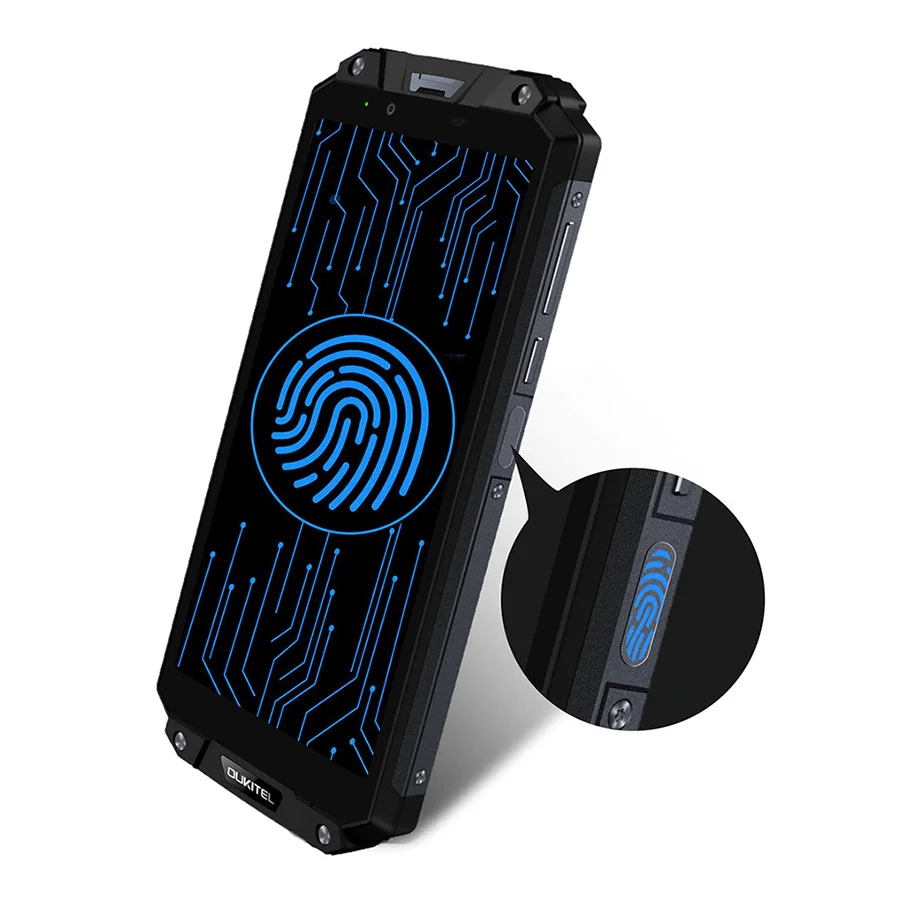 OUKITEL WP2 IP68 NFC 10000 мА/ч, Водонепроницаемый мобильный телефон, четыре ядра, MT6750T 4 Гб Оперативная память 64 Гб Встроенная память 6," 18:9 16+ 8 Мп смартфон с отпечатками пальцев