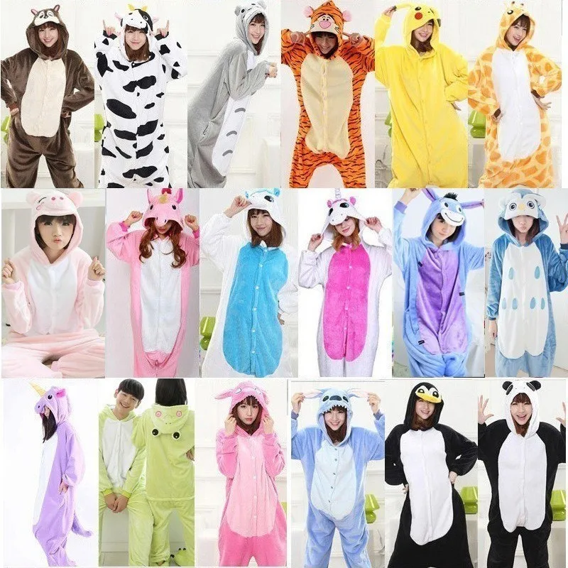 

Raccoon Unicorn Pajama Onesie Kigurumi Panda Kigurumi Women Pijama De Unicornio Stitch Eeyore Flannel Pajamas Sleepwear Jumpsuit