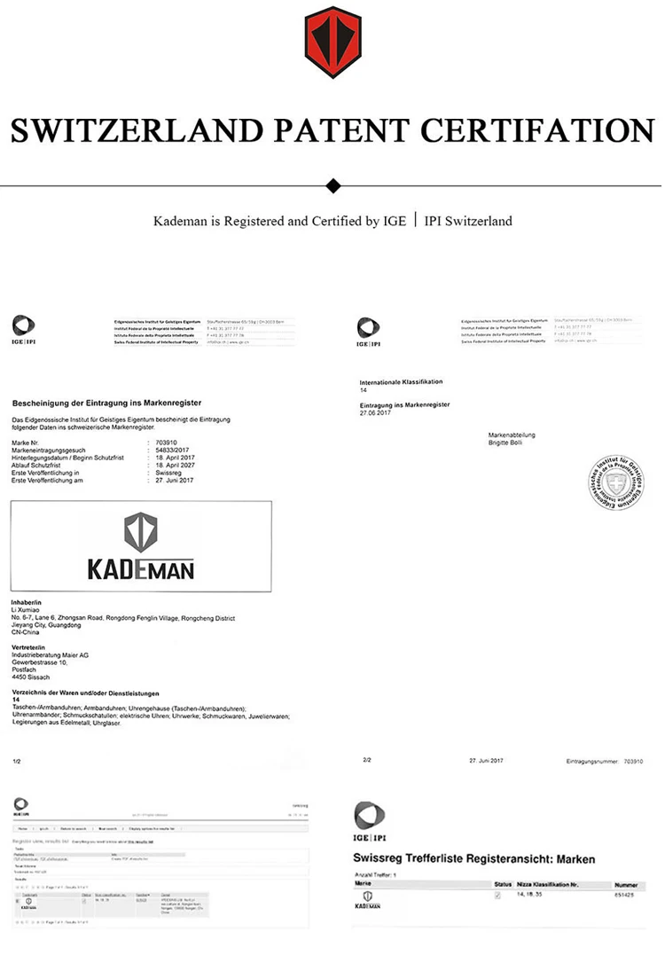 KADEMAN модные мужские часы Топ бренд класса люкс кварцевые часы мужские повседневные кожаный ремешок водонепроницаемые спортивные часы Relogio Masculino