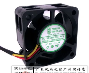 

For 4cm 4020 dual ball 24v 1.9w inverter server fan line