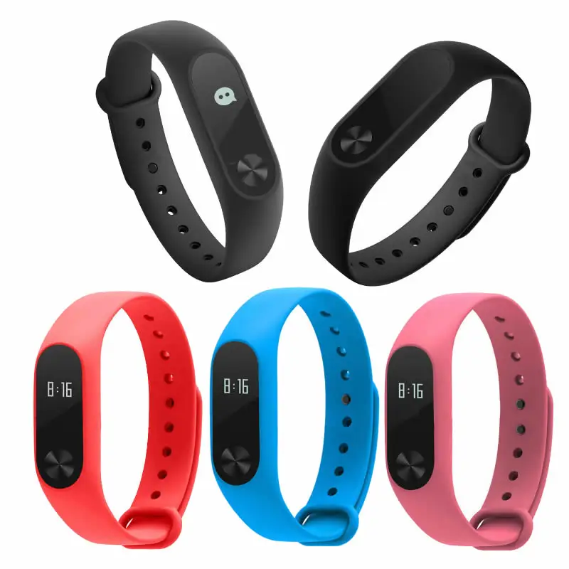 

Silicone Smart Sport Bracelet Punk Cowhide heart rate measurement call reminder 3d pedometer adjustable LED Bracelet Bangle