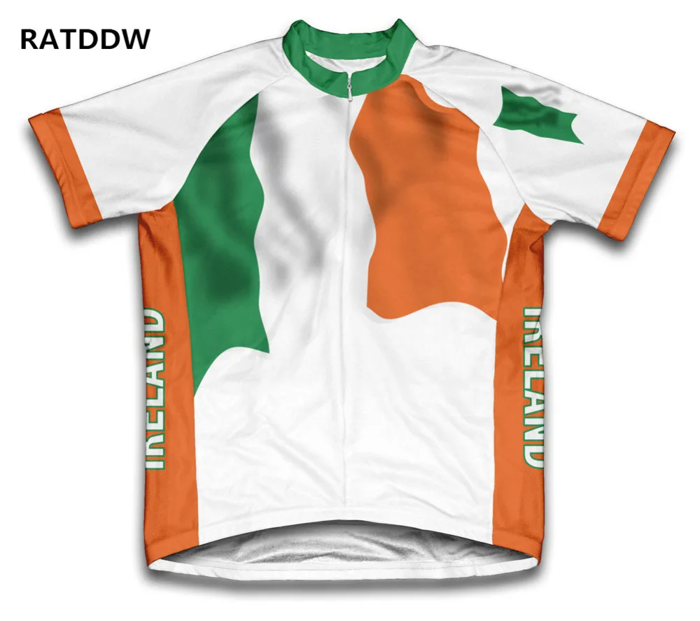 Ireland Flag Cycling Clothing Bike Bicycle Clothing Clothes Men Cycling