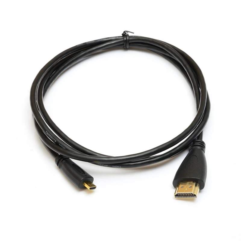 

Micro HDMI Cable Video Cables Gold Plated 1080P 3D Cable for GoPro Hero 7 6 5 4 3 for Yi 4K Sjcam Sj4000 Action Camera Accessory