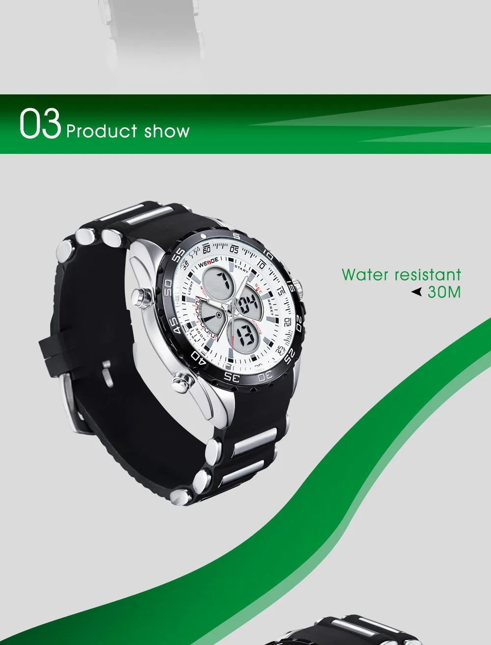 Новинка WEIDE Модные светодиодные цифровые кварцевые часы мужские военные спортивные часы водонепроницаемые мужские наручные часы Relogio Masculino