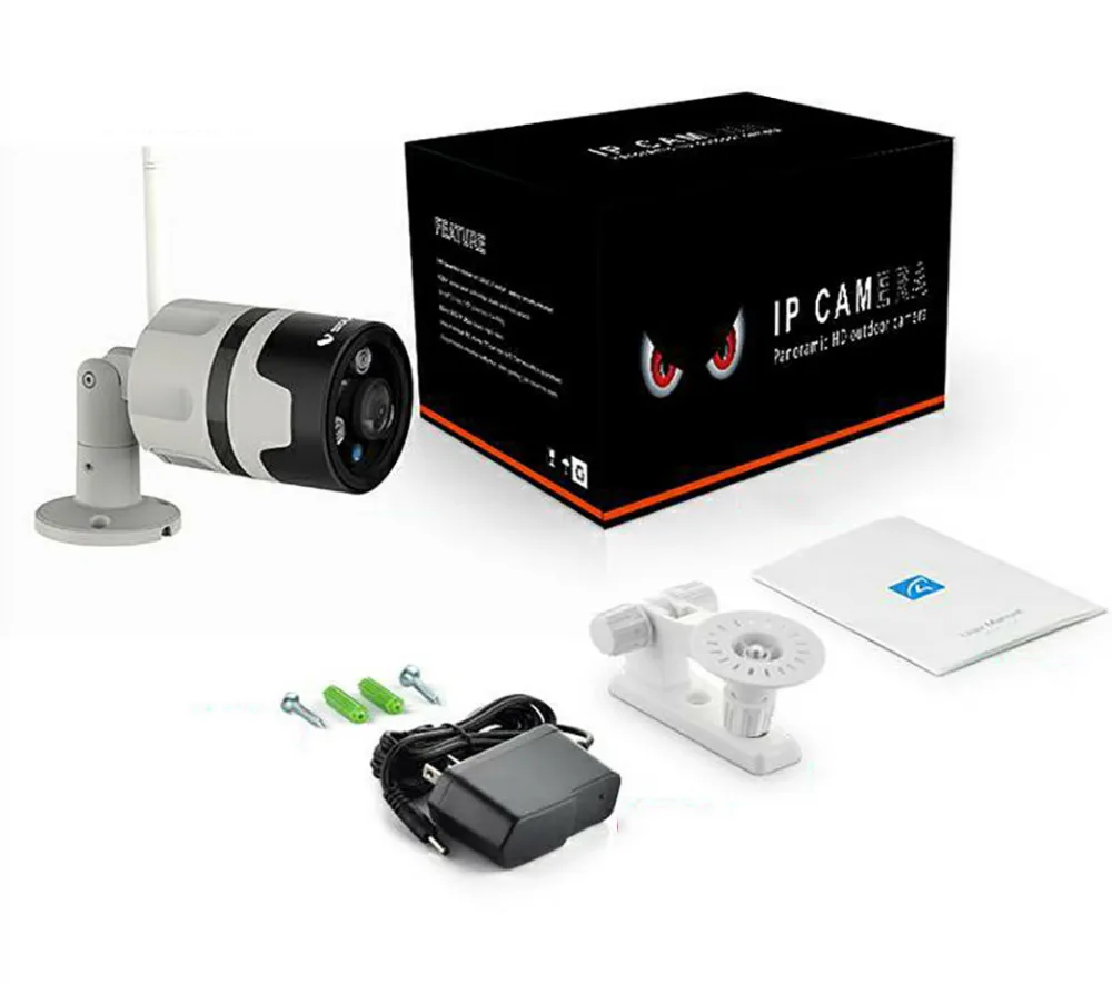Vstarcam C63S 1080P Wifi IP66 Outdoor IR Night Vision Panoramic Bullet Camera