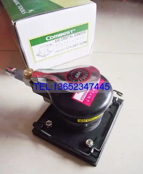 

Taiwan Kang Combest speed CY-3813ZM 813z pneumatic square sandpaper machine 110*100mm 814