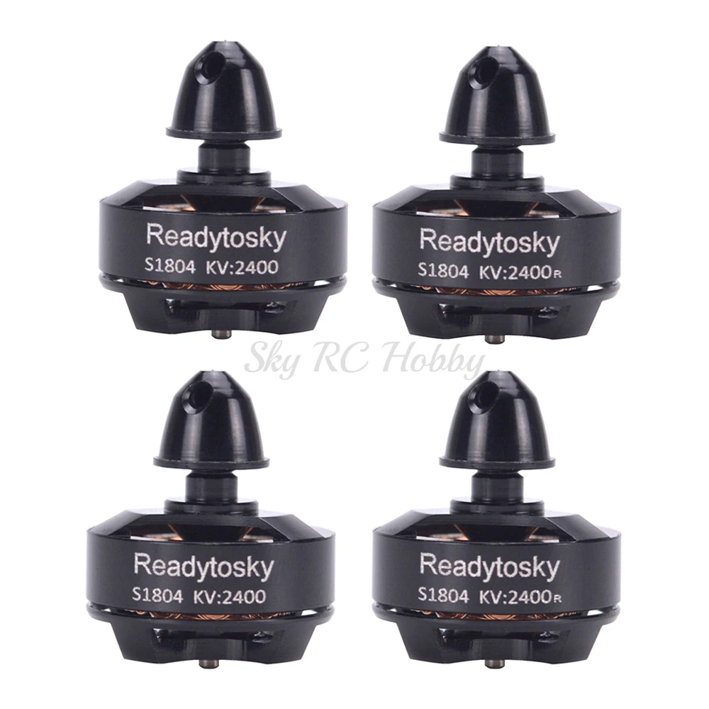 

4pcs/lot S1804 1804 2400KV CW CCW Micro Size Brushless Motor 2-3S For Mini 210mm QAV-X 210mm QAV250 Quadcopter