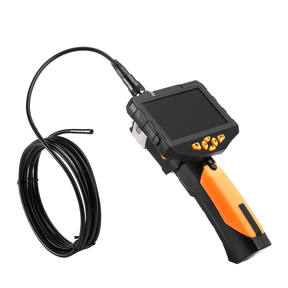 

EYOYO NTS300 5M 7.6mm Endoscope Dual Camera Lens Flexible IP67 Inspection Borescope Video Cam 6LEDs Oil-proof Snake Endoskop