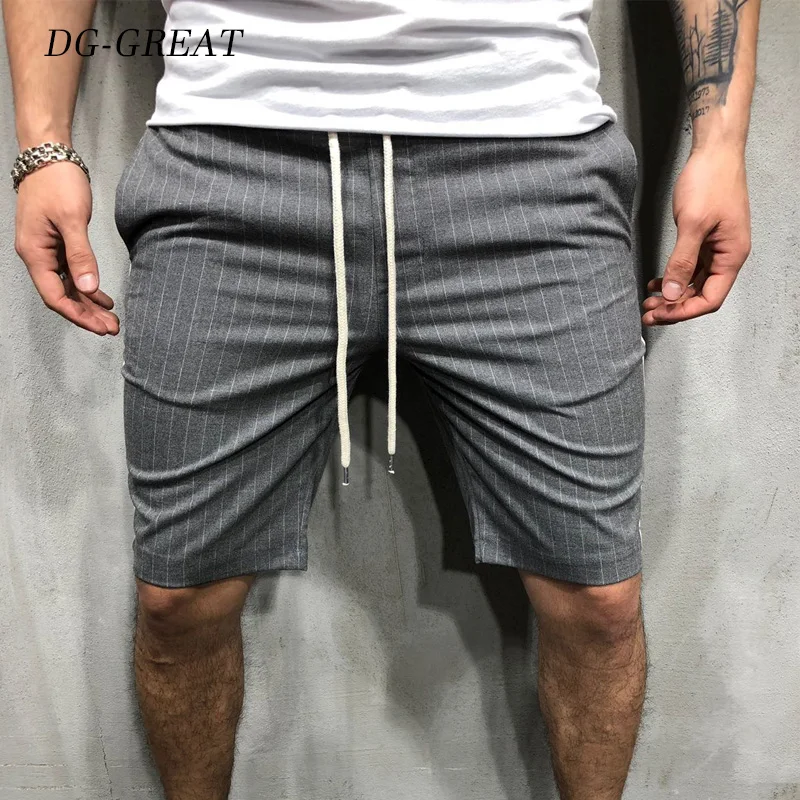 Летние Новые повседневные мужские шорты, 18 цветов, свободные дышащие шорты с эластичной резинкой на талии, Мужские штаны