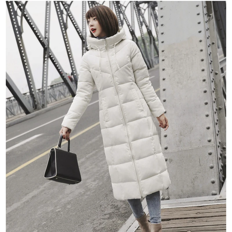 Casacos De Inverno Feminin Bubble Coat Parka Duck Down Long Coat Winter Jacket Women Full Sleeve Zipper Parkas Winter Coat Women