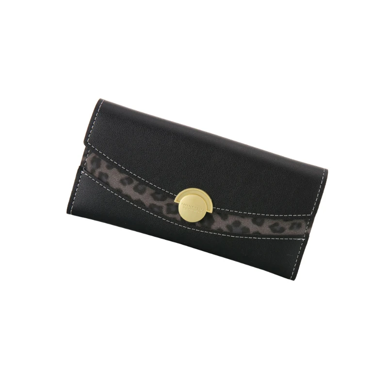 

Women Wallets Lady Moneybags Coin Purse Woman Envelope Leopard Wallet Money Cards ID Holder Bags Clutch Purses
