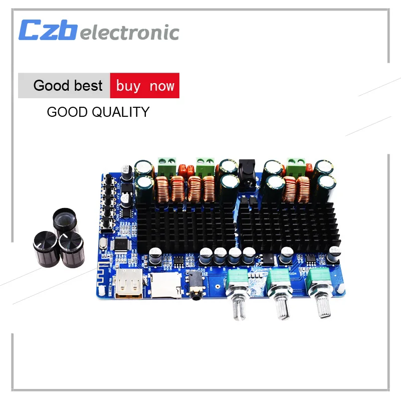 TPA3116 2x50W+100W 2.1 Channel Bluetooth Digital Power Amplifier Board | Электроника