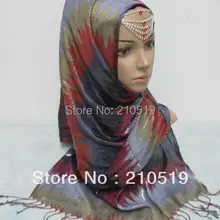 YASS005 новейший длинный 190*60 см мусульманский шарф