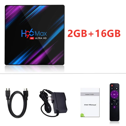 Android 9,0 H96 MAX Rockchip RK3318 ТВ коробка 4K BT4.0 4 Гб ram 32 ГБ rom H96 Max RK3318 телеприставка 2,4G/5G WiFi USB3.0 H96 MAX ТВ коробка - Цвет: H96 MAX 2GB 16GB