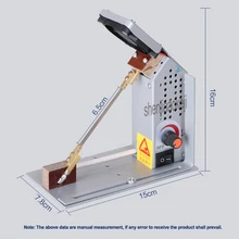 Температура Регулируемый резка машины YC-18 расплава резак нейлоновая атласная лента, эластичная лента резка ножи, ленты машина 220 В