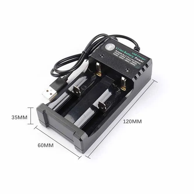 Charger adapter battery charger battery charger adapter 3.7V 18650 Charger Li-ion batteries USB independent charging portable 18350 16340 14500 battery charger