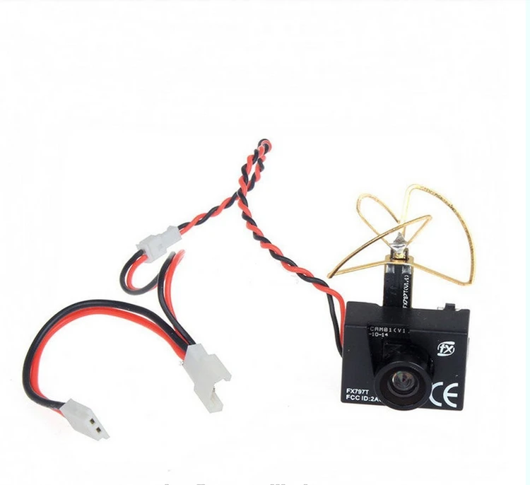 FX797T 5 8G 25mW 40CH AV передатчик с камерой 600TVL для квадрокоптера FPV камера Дрон|transmitter for
