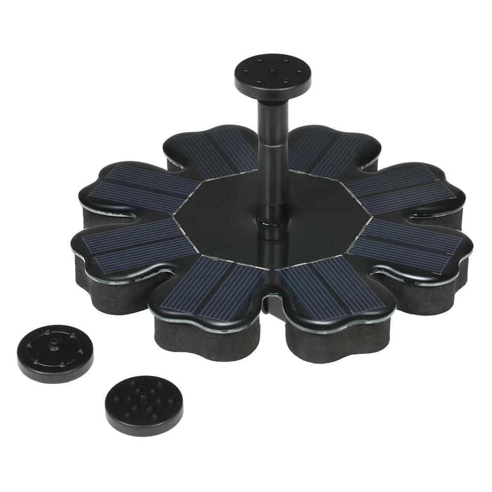 SHGO-Fountain Solar Energy 8V 1.6W Panel Kit Fountain Water Pump Brushless Floating Bird Bath Pond Garden | Строительство и