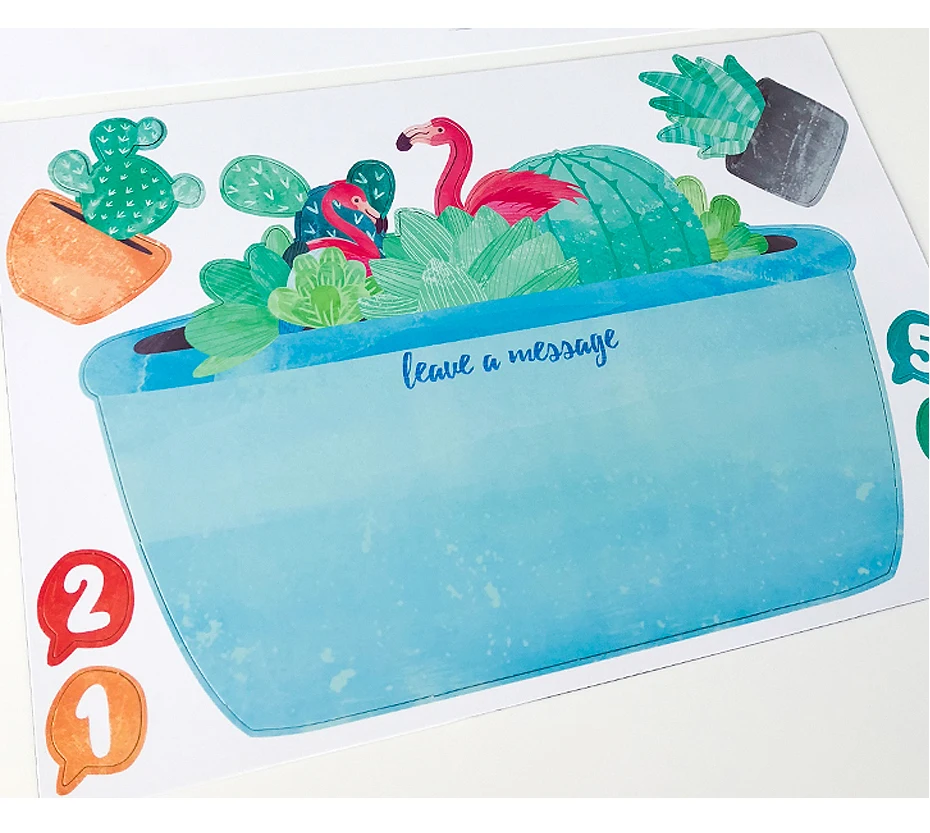 Flamingo fridge magnet 07