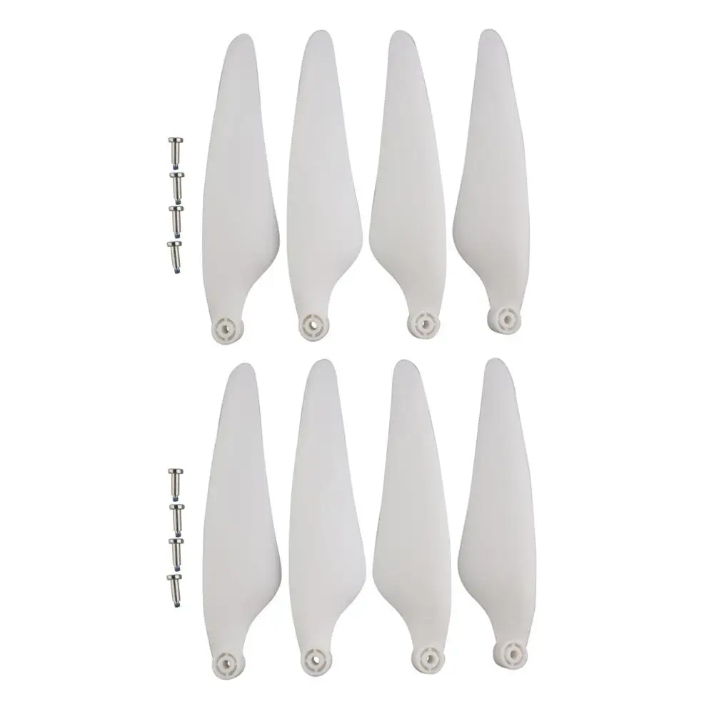 

8PCS propeller for Hubsan Zino H117S aircraft accessories remote drone CW CCW white paddle