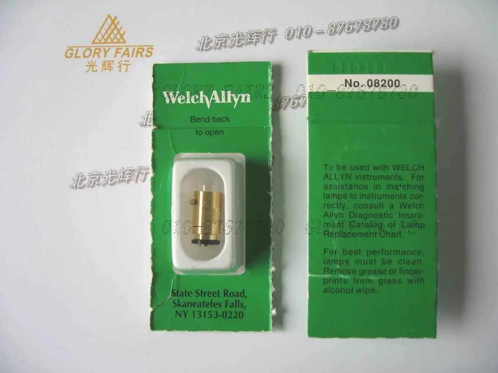 

WelchAllyn 08200-U 3.5V halogen lamp,Streak retinoscope ophthalmic instrument,Welch Allyn 08200 bulb