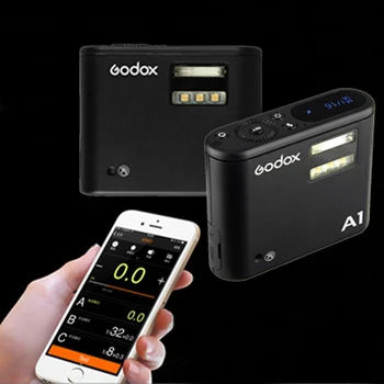 

Godox A1 Lithium Battery Smartphone Flash Light with 2.4G Wireless System Trigger for iPhone 7 6S Plus