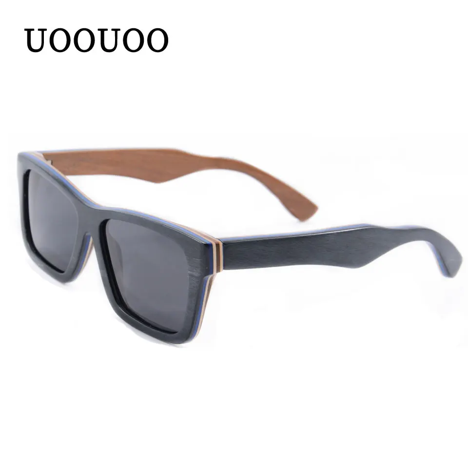 

Square Rimmed Wood Polarized Sunglasses Men Driving Eyeglasses Goggle Lentes De Sol Hombre Women Travel Sport Beach Eyewear