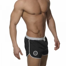 men print short low elastic waist drawstring short with single pocket straight fast dry casual fitness shots 5P0617