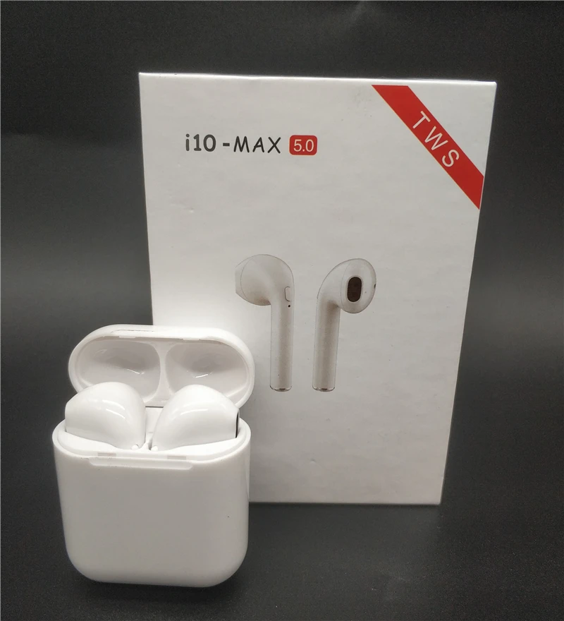 I10 max TWS беспроводные наушники Bluetooth 5,0 наушники с микрофоном для iPhone 8plus Xiaomi huawei LG samsung S6 S8