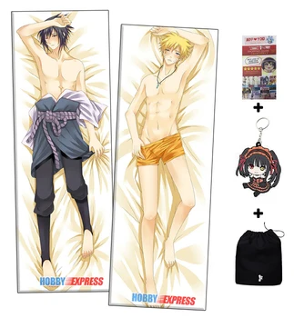 

Hobby Express Sasuke and Naruto Anime Dakimakura Japanese Hugging Body Pillow Cover ADP612077