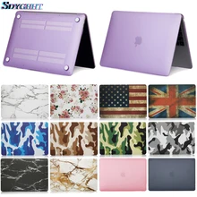 Чехол для ноутбука, жесткий чехол для Macbook Pro 13,3 15,4 Pro retina 12 13 15 дюймов Macbook Air 11 13 Air Laptop Shell