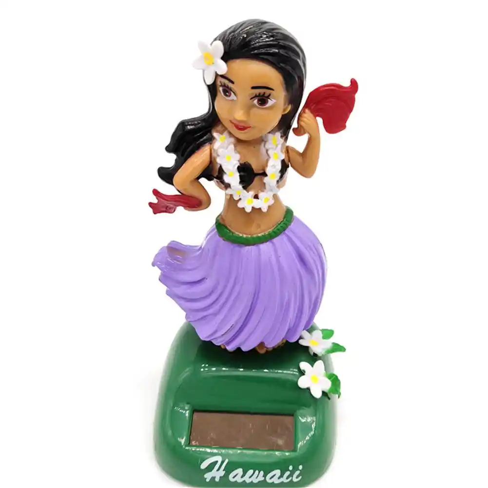 muñeca hula hula para auto