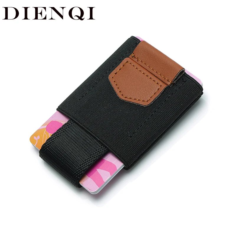 Men Women ID Credit Card Holder Money Pocket Case Mini Purse Slim Thin Wallet