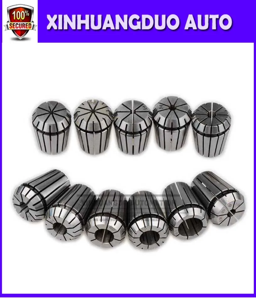 

ER25 11Pcs/Lot 2MM-16MM Spring Collet Set Precision For CNC Milling Machine Engraving Lathe Tool