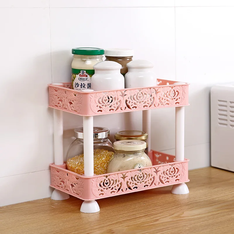 منحوتة الجوف الحطام التخزين رف الحمام تخزين المطبخ رف مطبخ المنزل تخزين حامل مُنظِم