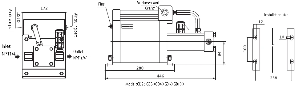 GB30 .GB40.GB60.GB100 drawing -2