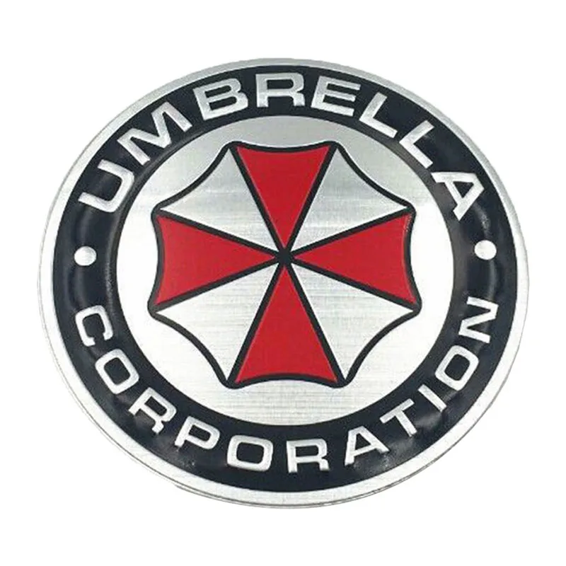 

3D Resident Evil Umbrella Corporation Durable Convenient Fashion Car Sticker Decals Emblem Decorations Badge Accessories#266317