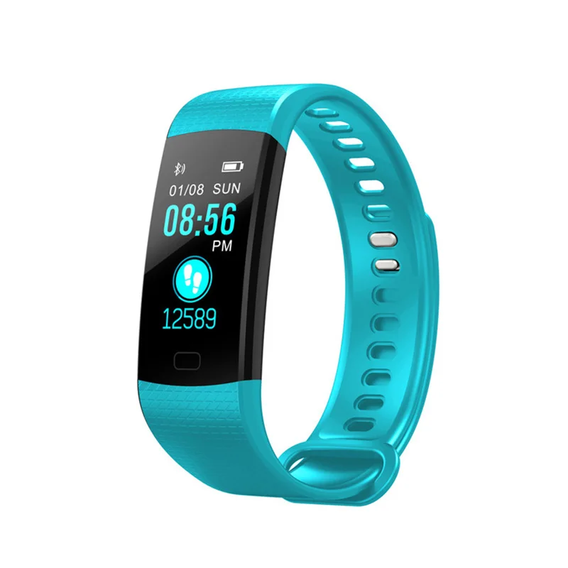 Чехол для смарт часов спортивный браслет для бега браслет для плавания водонепроницаемый Smartband для Honor Xiaomi Redmi samsung чехол для смартфона - Цвет: Небесно-голубой