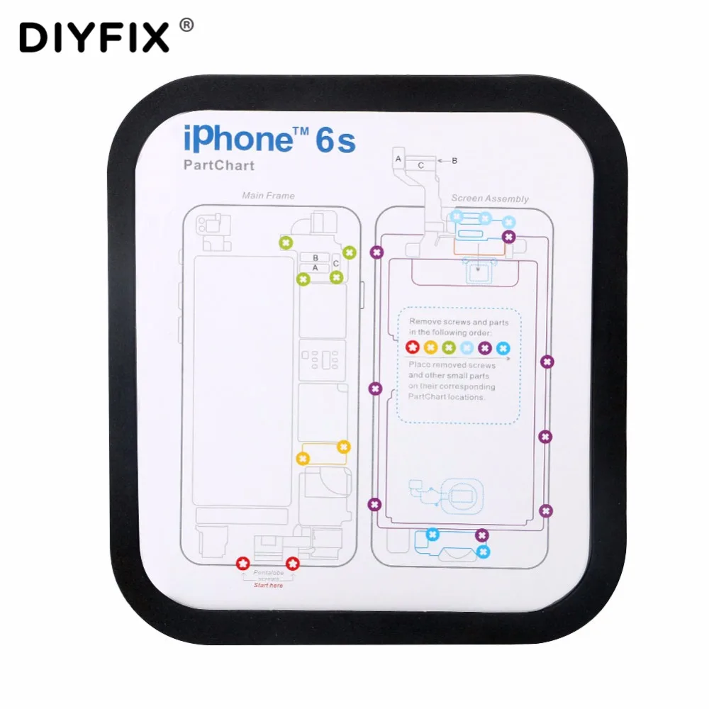 for iPhone Screw Memory Chart