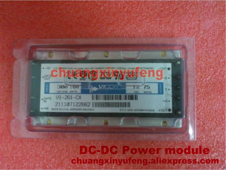 Converter Module Vi261cx Vicor Dcdc Power Module Dc 300v12v 75w6