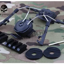 Emersongear Шлем Железнодорожный адаптер Комплект Peltor Comtac гарнитуры Ops-Core Шлем АРК Железнодорожный адаптер для BD8625
