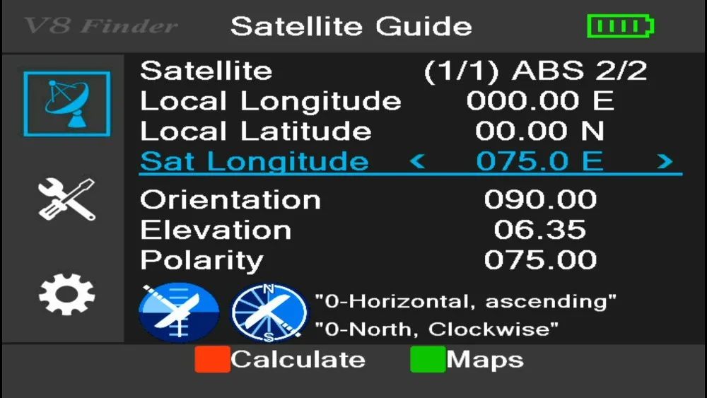 Бразильский запас V8 Finder Meter Sat Finder HD DVB-S2/XS2 Цифровой спутниковый Finder ACM SatFinder 1080P 3," ЖК-экран с батареей